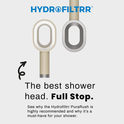 HydroFiltrr® PuraRush Showerhead
